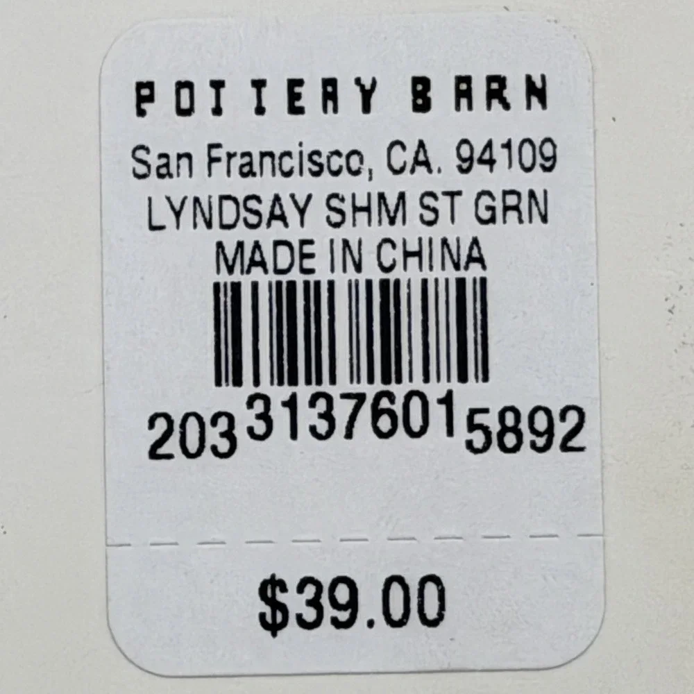 Pottery Barn new pottery